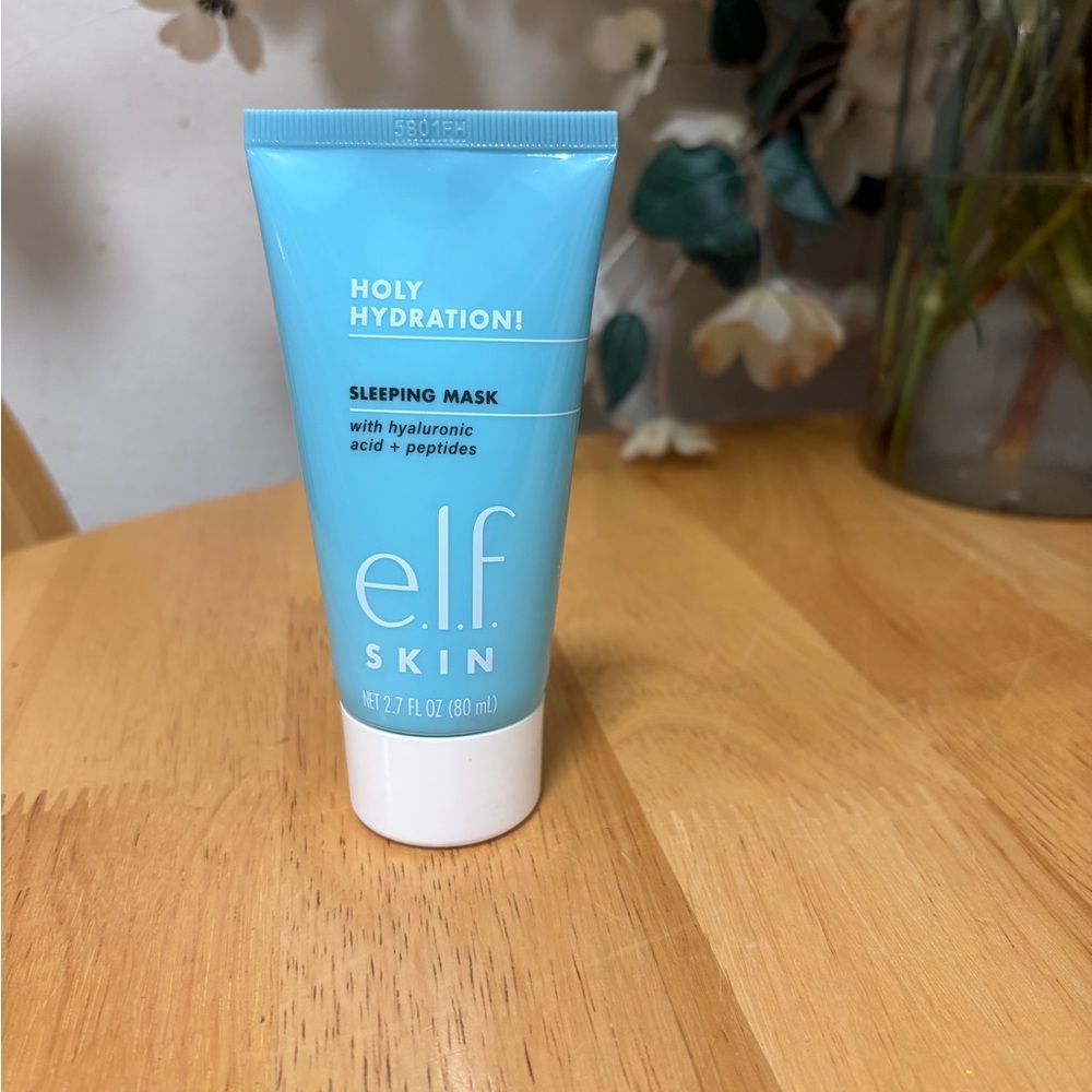E.L.FSkin Holy Hydration! Sleeping Mask W/Hyaluronic Acid+Peptides, SEALED 2.7oz